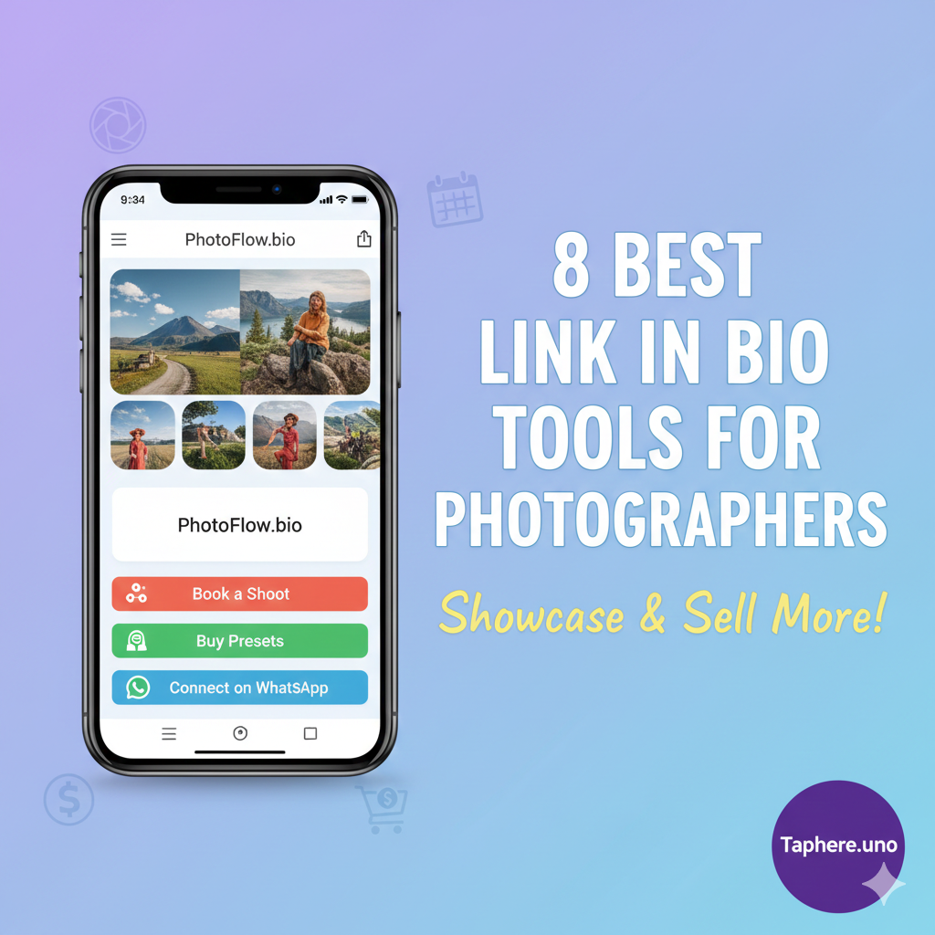 📸 The Ultimate Guide: 8 Best Link in Bio Tools for Photographers (2026) ✨